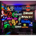 China Authority Factory Acrylic Backboard Led Beer Neon Sign logo Custom